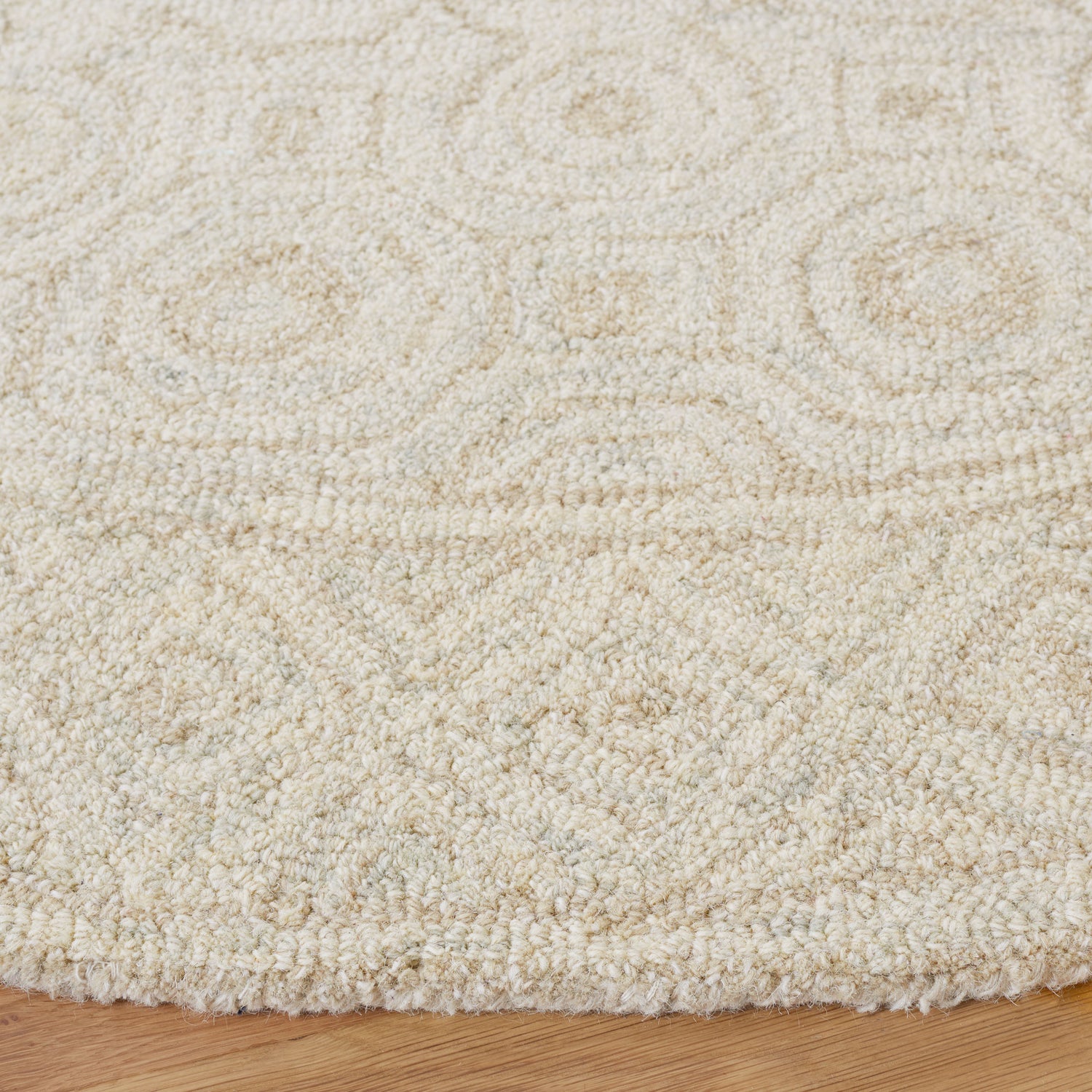 Safavieh Micro-Loop Mlp950A Ivory/Light Green Rugs.