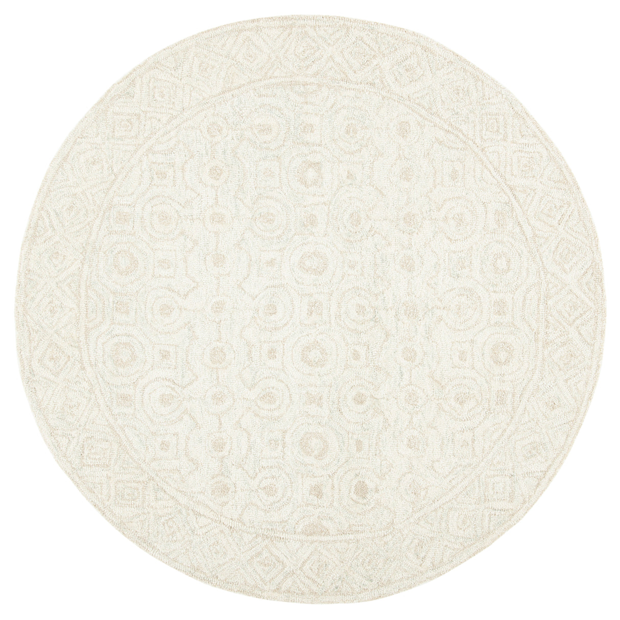 Safavieh Micro-Loop Mlp950A Ivory/Light Green Rugs.