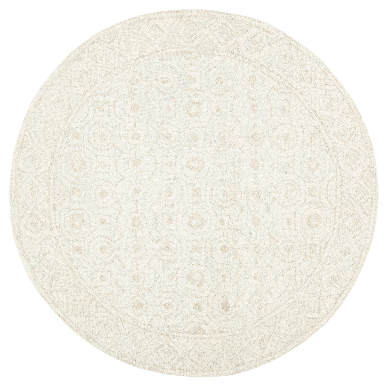 Safavieh Micro-Loop Mlp950A Ivory/Light Green Rugs.