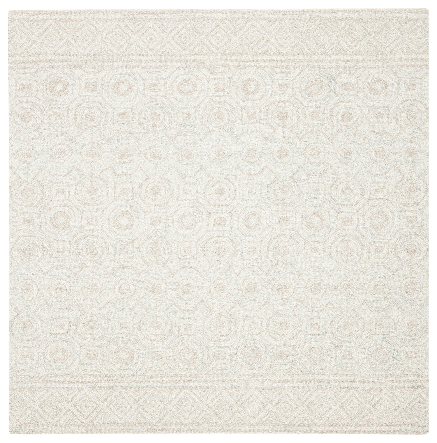 Safavieh Micro-Loop Mlp950A Ivory/Light Green Rugs.