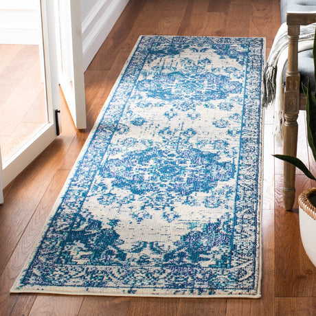 Safavieh Monaco Mnc243A Ivory/Blue Rugs.
