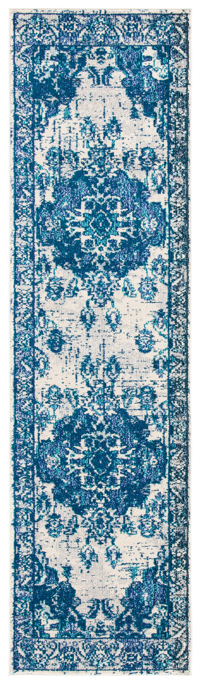 Safavieh Monaco Mnc243A Ivory/Blue Rugs.