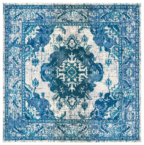 Safavieh Monaco Mnc243A Ivory/Blue Rugs.