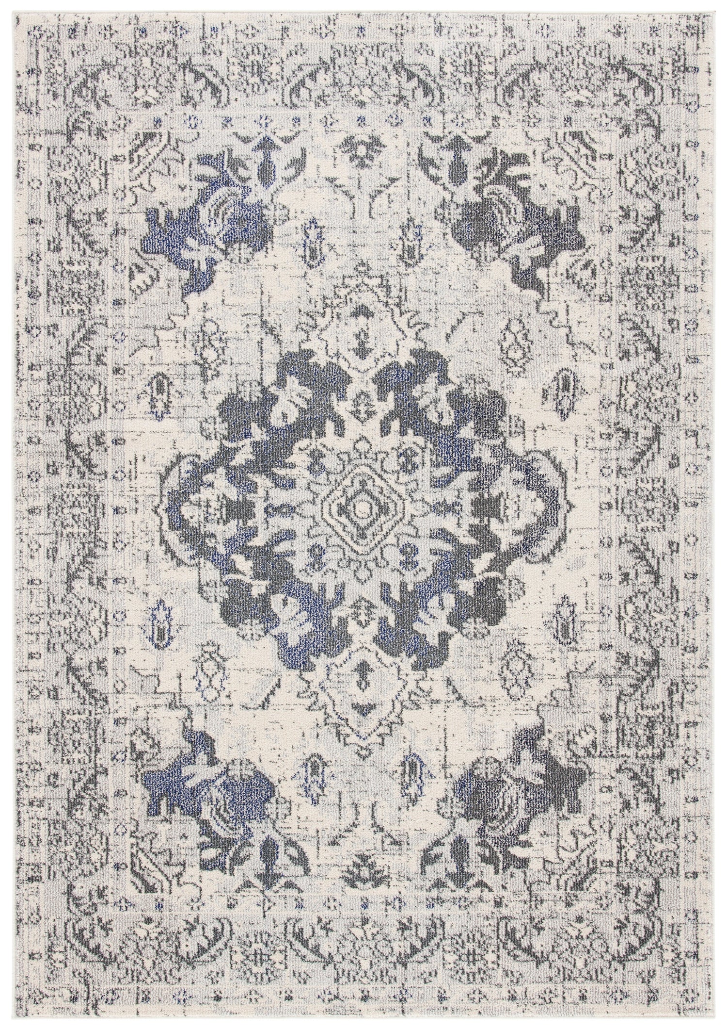 Safavieh Monaco Mnc243B Ivory/Grey Rugs.