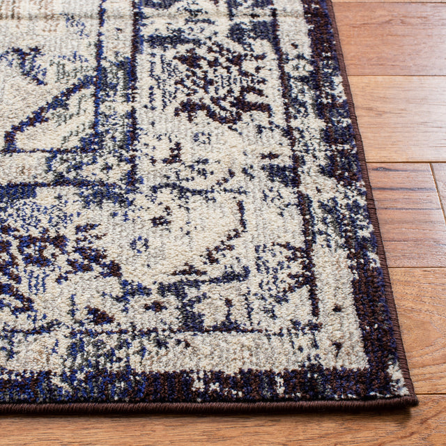 Safavieh Monaco Mnc243C Ivory/Navy Rugs.
