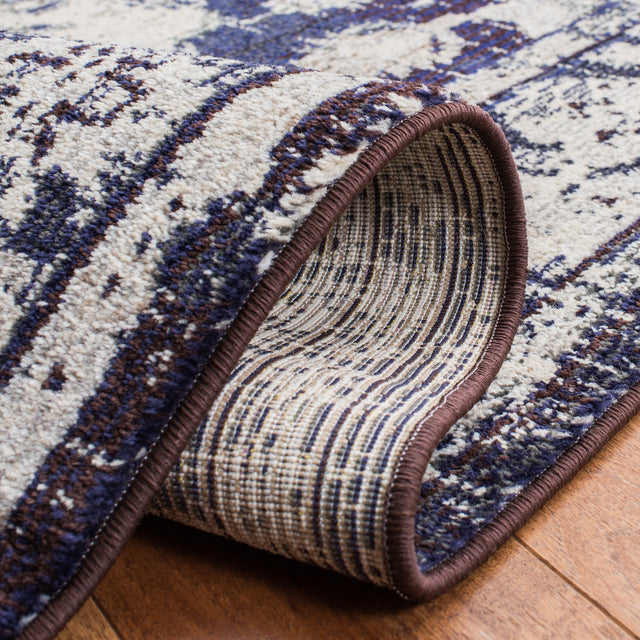 Safavieh Monaco Mnc243C Ivory/Navy Rugs.