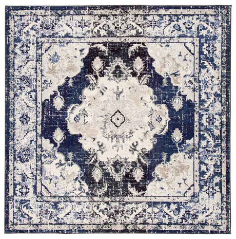 Safavieh Monaco Mnc243C Ivory/Navy Rugs.