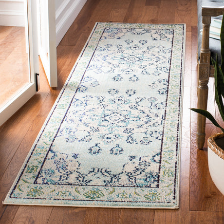 Safavieh Monaco Mnc243K Light Blue/Ivory Rugs.