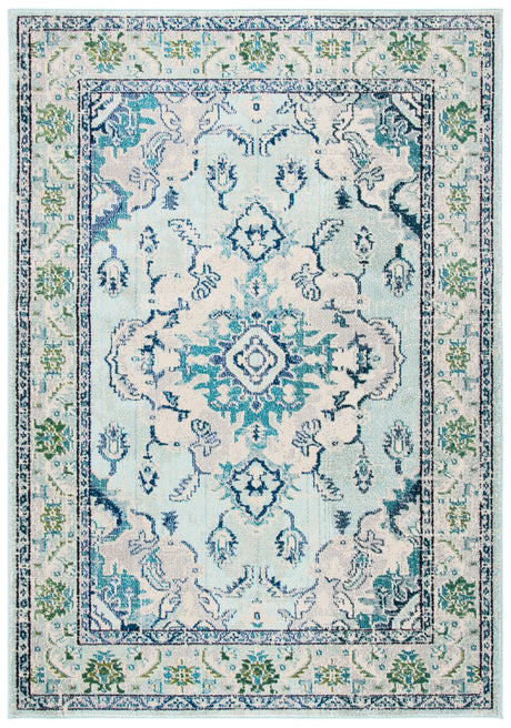 Safavieh Monaco Mnc243K Light Blue/Ivory Rugs.