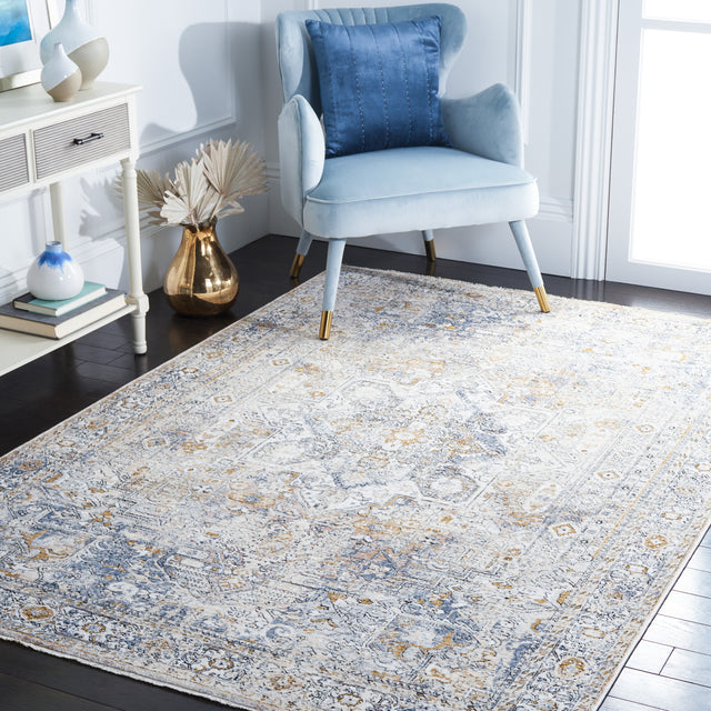 Safavieh Moondust Mnd652A Ivory/Blue Rug.
