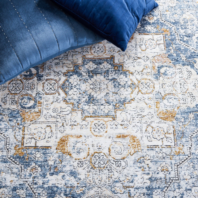 Safavieh Moondust Mnd662A Ivory/Blue Rug.