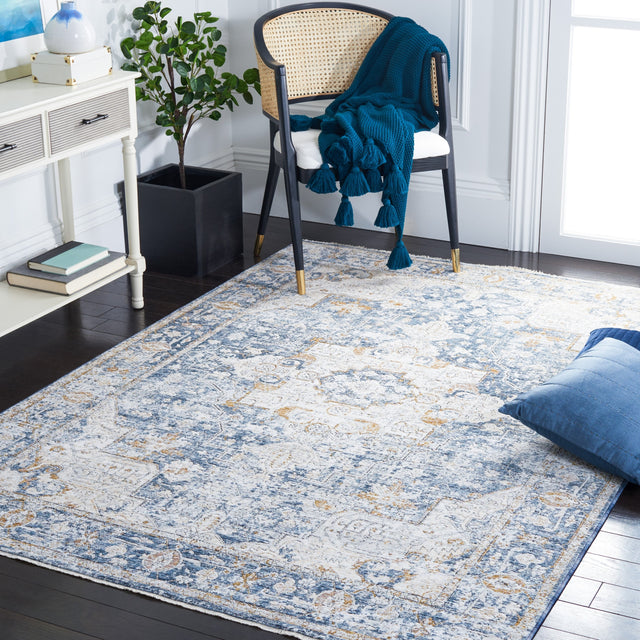 Safavieh Moondust Mnd662A Ivory/Blue Rug.