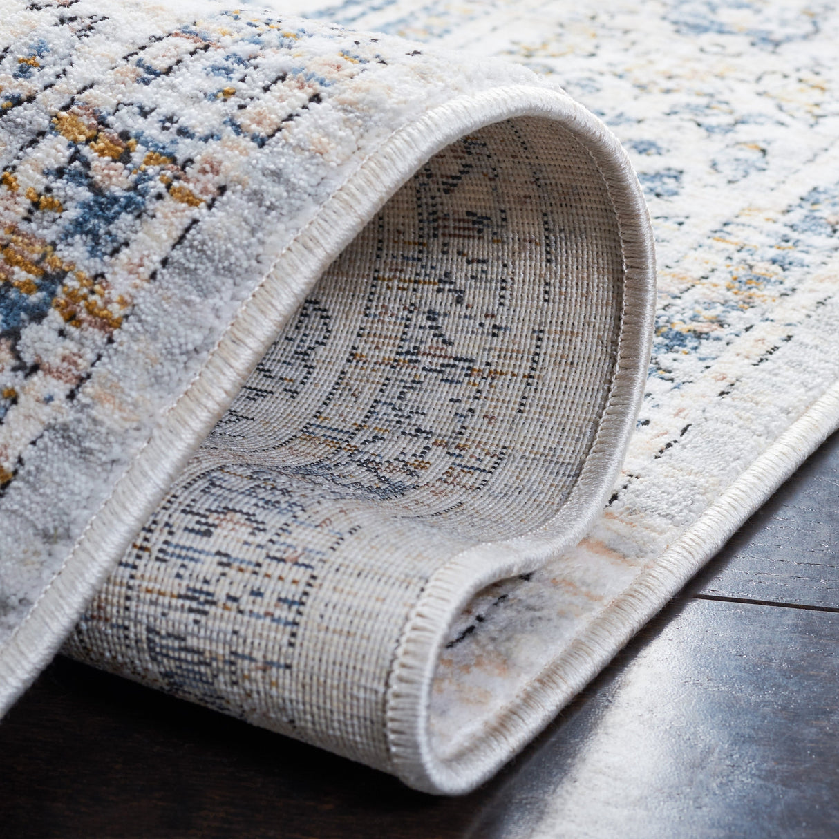 Safavieh Moondust Mnd664A Ivory/Blue Rug.