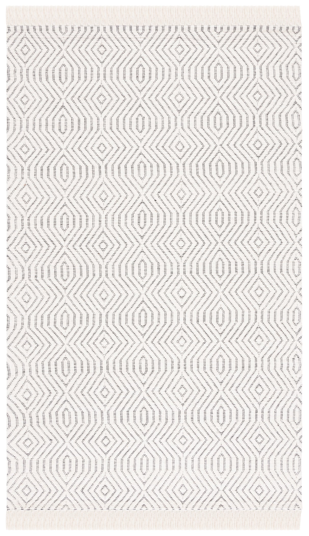 Safavieh Marbella Mrb201A Ivory/Black Rug.