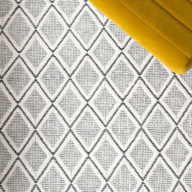 Safavieh Marbella Mrb321A Ivory/Black Rug.