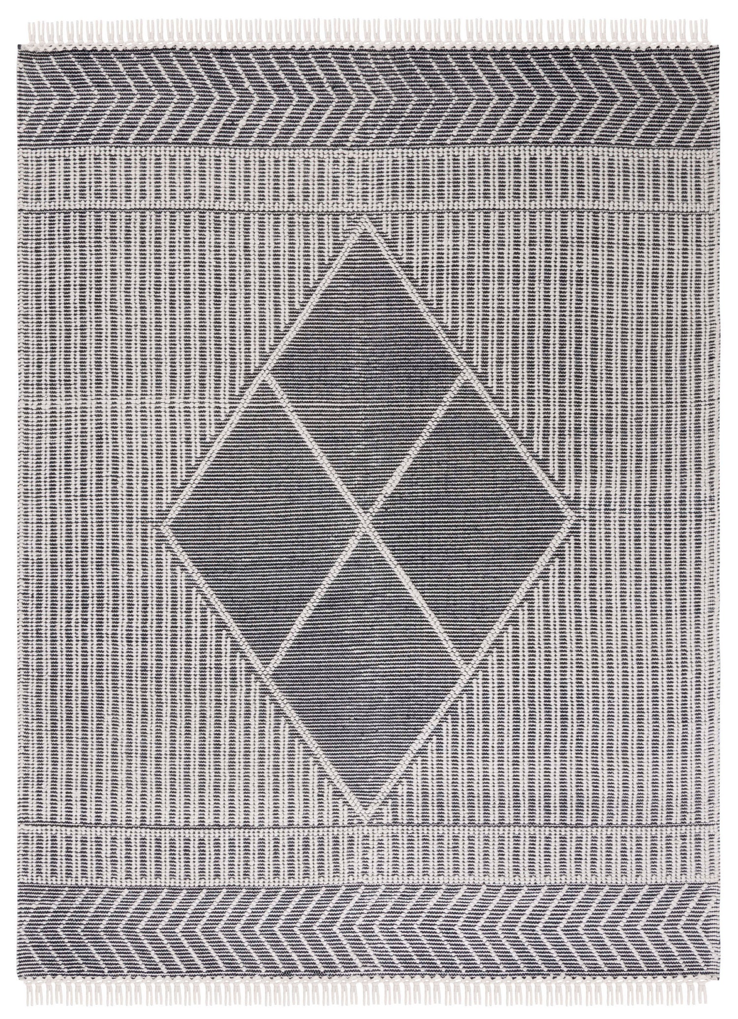 Safavieh Marbella Mrb475A Ivory/Black Rug.