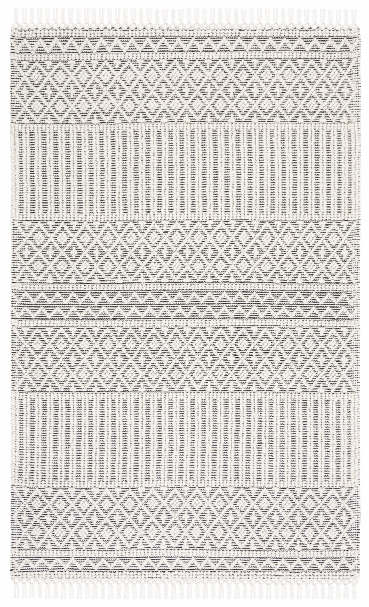 Safavieh Marbella Mrb476A Ivory/Black Rug.