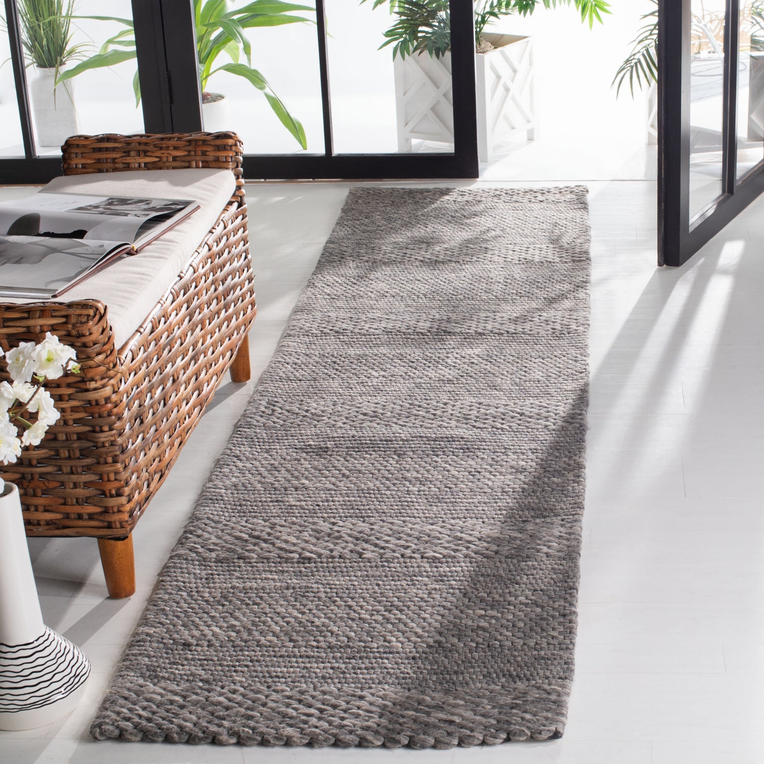 Safavieh Marbella Mrb556F Dark Grey Rugs.