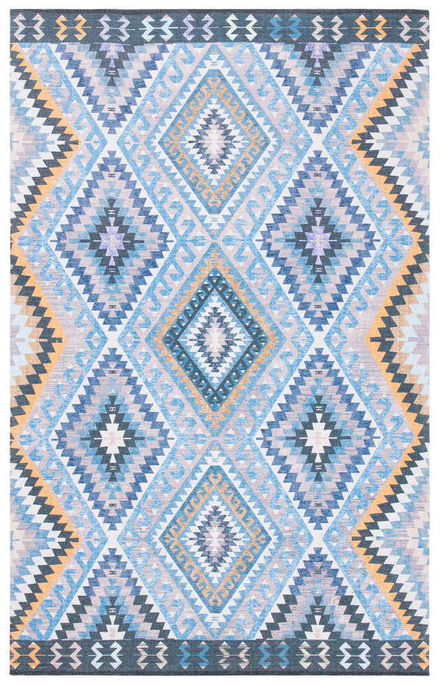 Safavieh Marbella Mrb644M Blue/Gold Rugs.