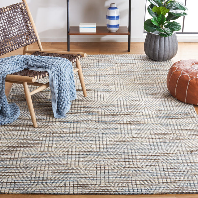 Safavieh Marbella Mrb906M Blue/Ivory Rug.