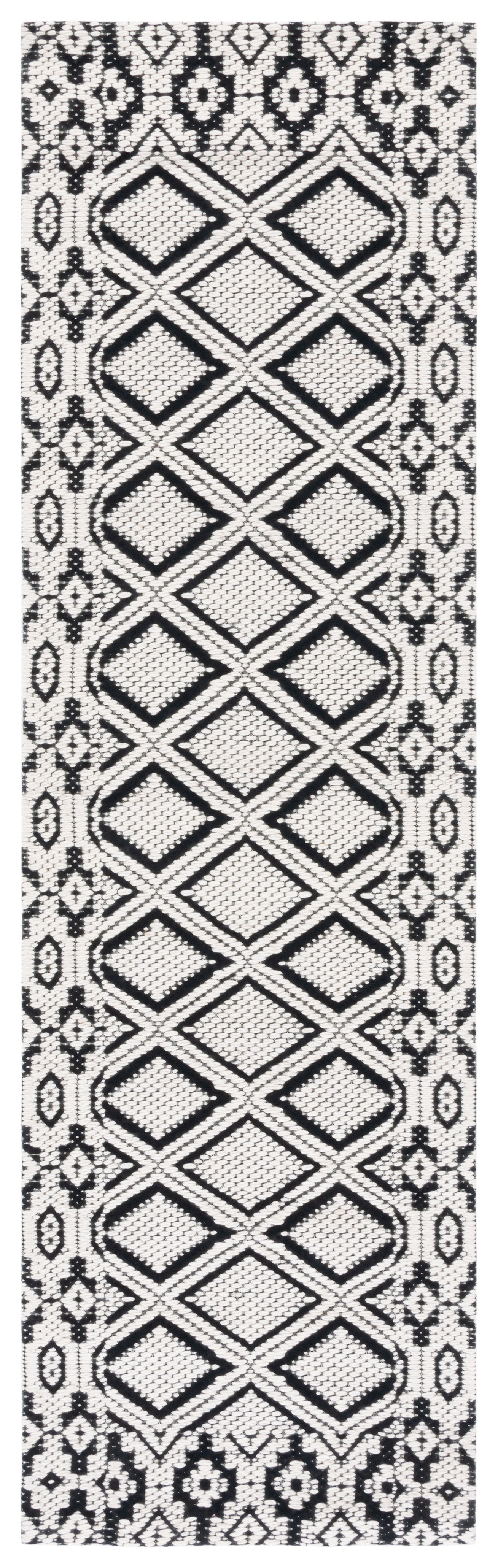 Safavieh Marbella Mrb951Z Ivory/Black Rug.