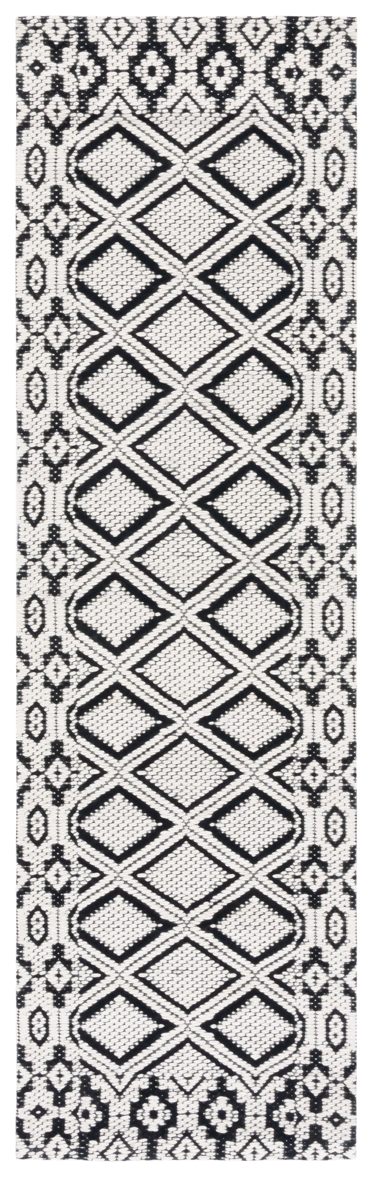 Safavieh Marbella Mrb951Z Ivory/Black Rug.