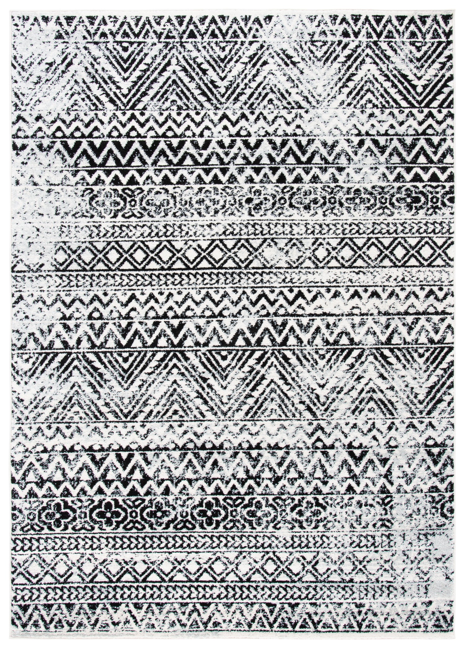 Safavieh Mercer Mre416A Ivory/Charcoal Rugs.