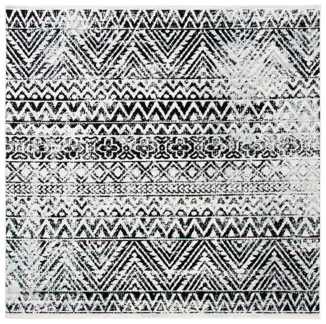 Safavieh Mercer Mre416A Ivory/Charcoal Rugs.