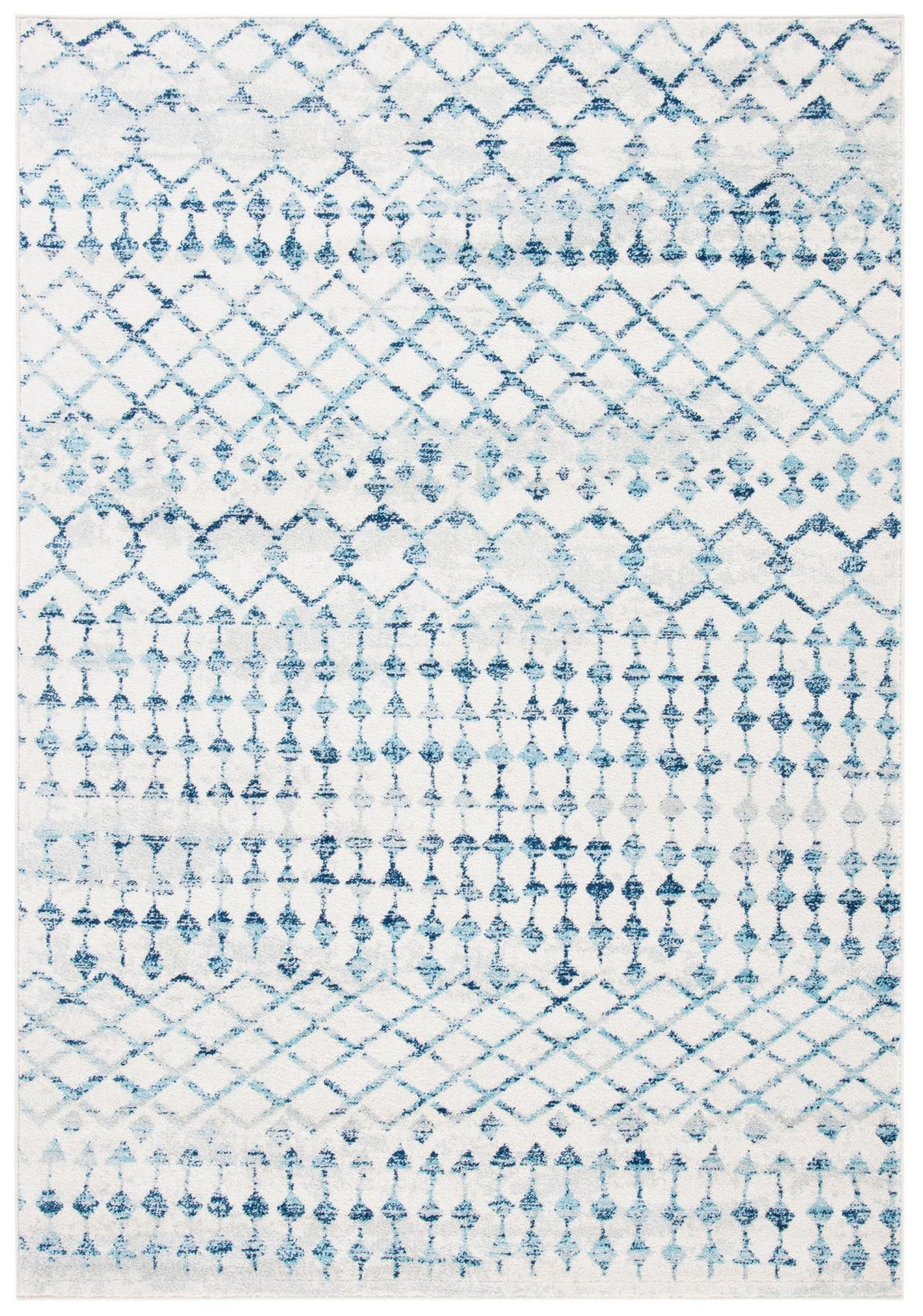 Safavieh Mercer Mre449A Ivory/Turquoise Rugs.