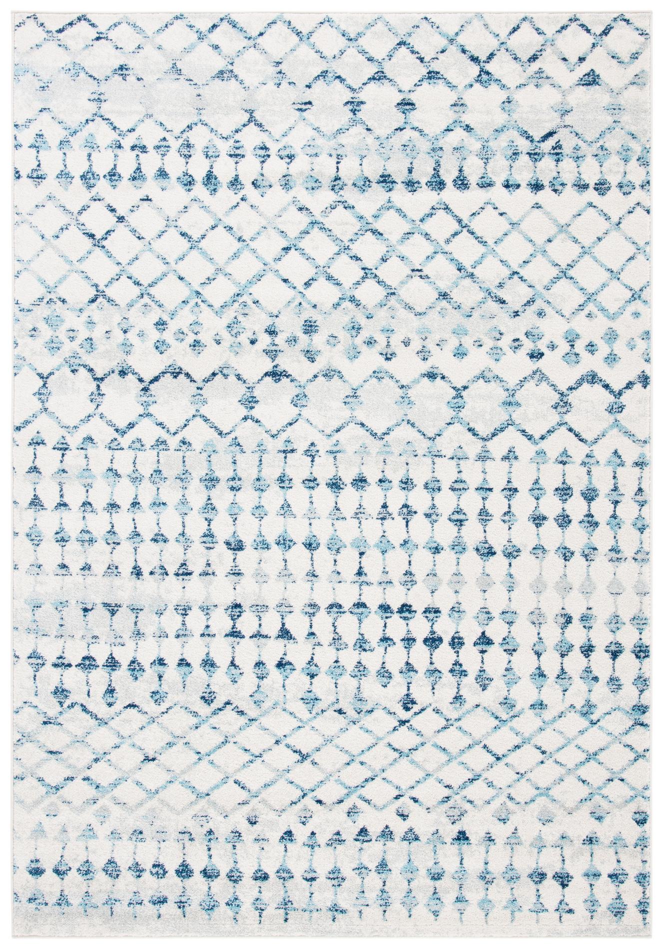 Safavieh Mercer Mre449A Ivory/Turquoise Rugs.