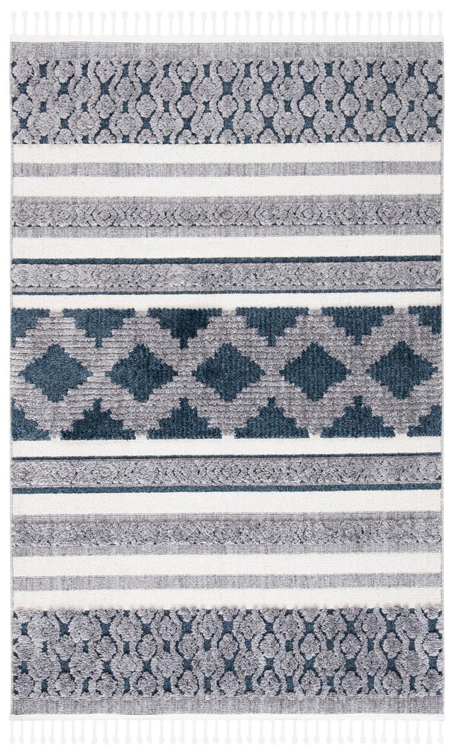 Safavieh Marrakesh Mrk515B Ivory/Blue Rugs.