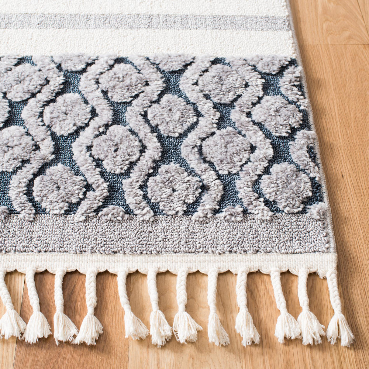 Safavieh Marrakesh Mrk515B Ivory/Blue Rugs.