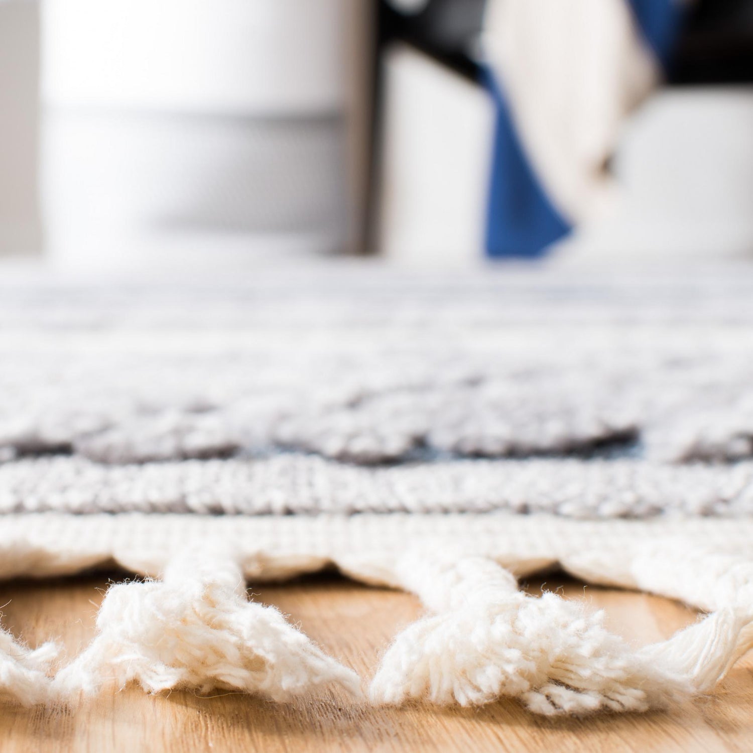 Safavieh Marrakesh Mrk515B Ivory/Blue Rugs.