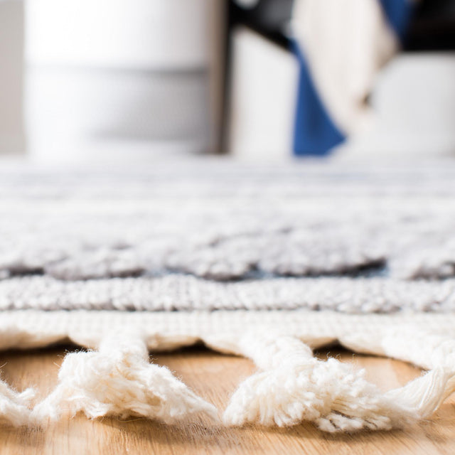 Safavieh Marrakesh Mrk515B Ivory/Blue Rugs.