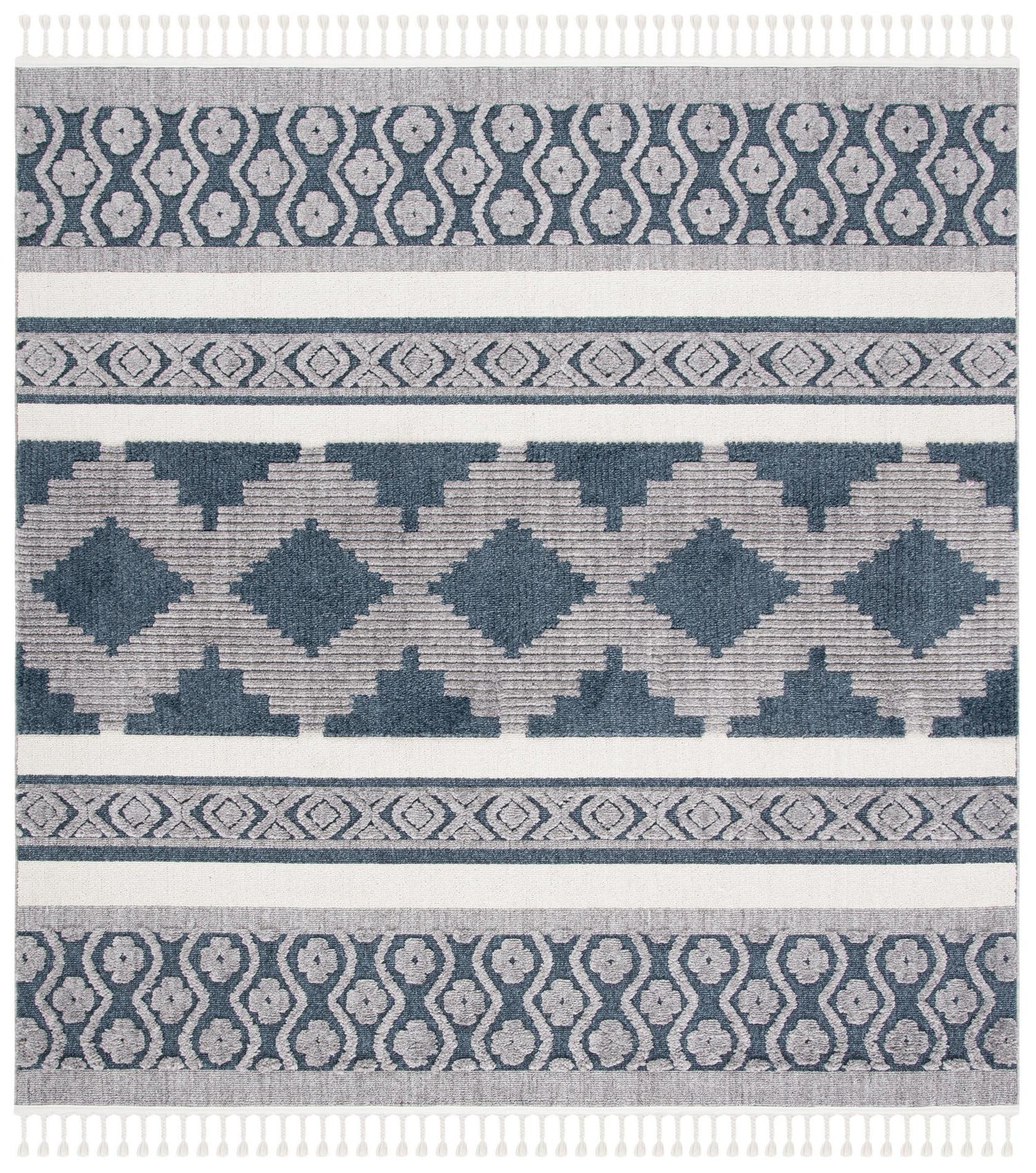 Safavieh Marrakesh Mrk515B Ivory/Blue Rugs.