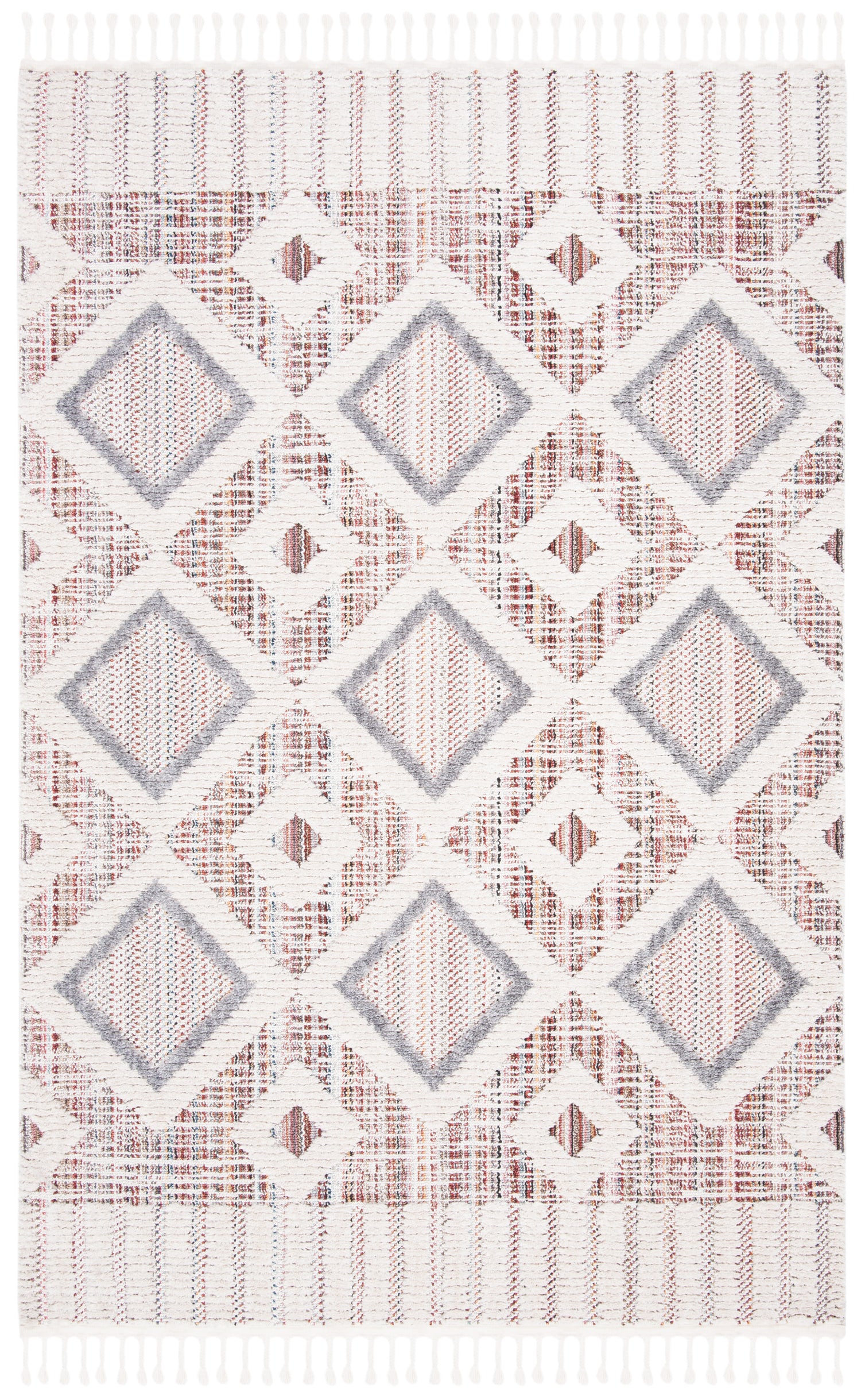 Safavieh Marrakesh Mrk523D Grey/Multi Rug.