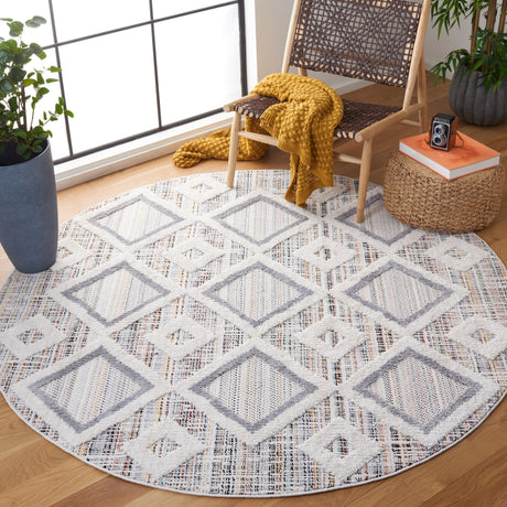 Safavieh Marrakesh Mrk523D Grey/Multi Rug.