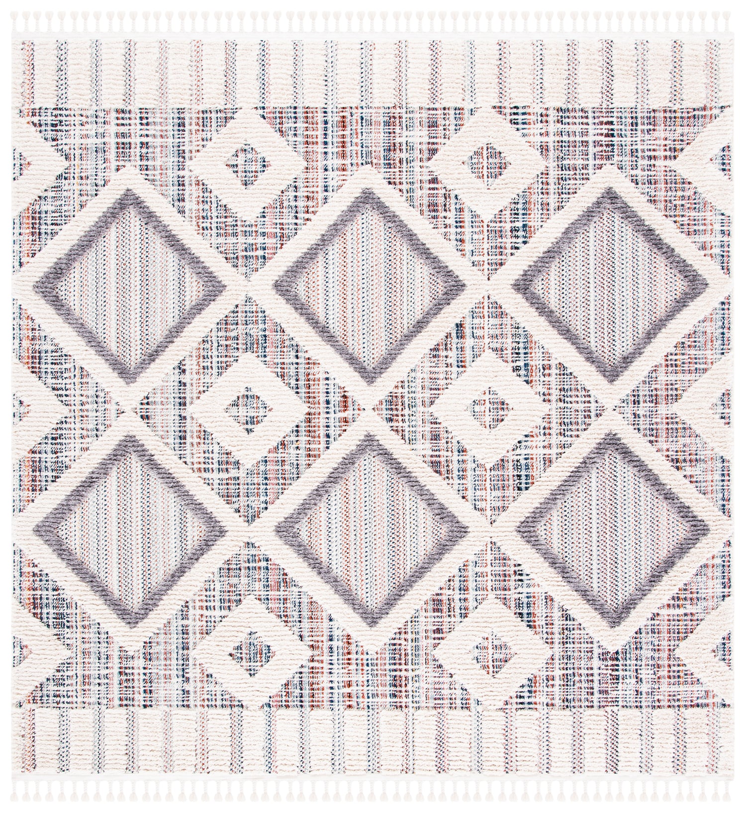 Safavieh Marrakesh Mrk523D Grey/Multi Rug.