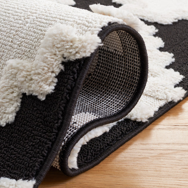 Safavieh Marrakesh Mrk532A Ivory/Anthracite Rug.