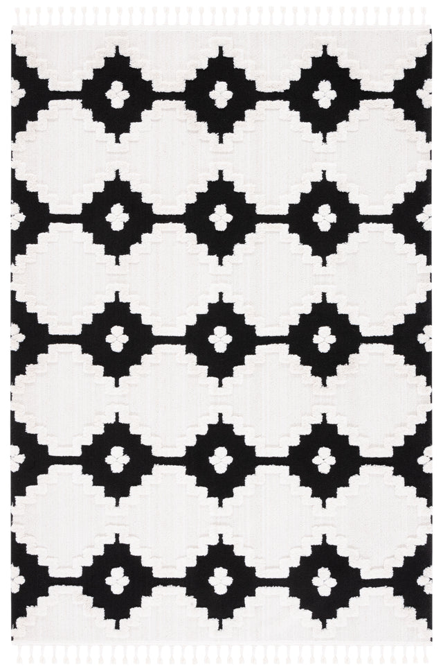 Safavieh Marrakesh Mrk532A Ivory/Anthracite Rug.