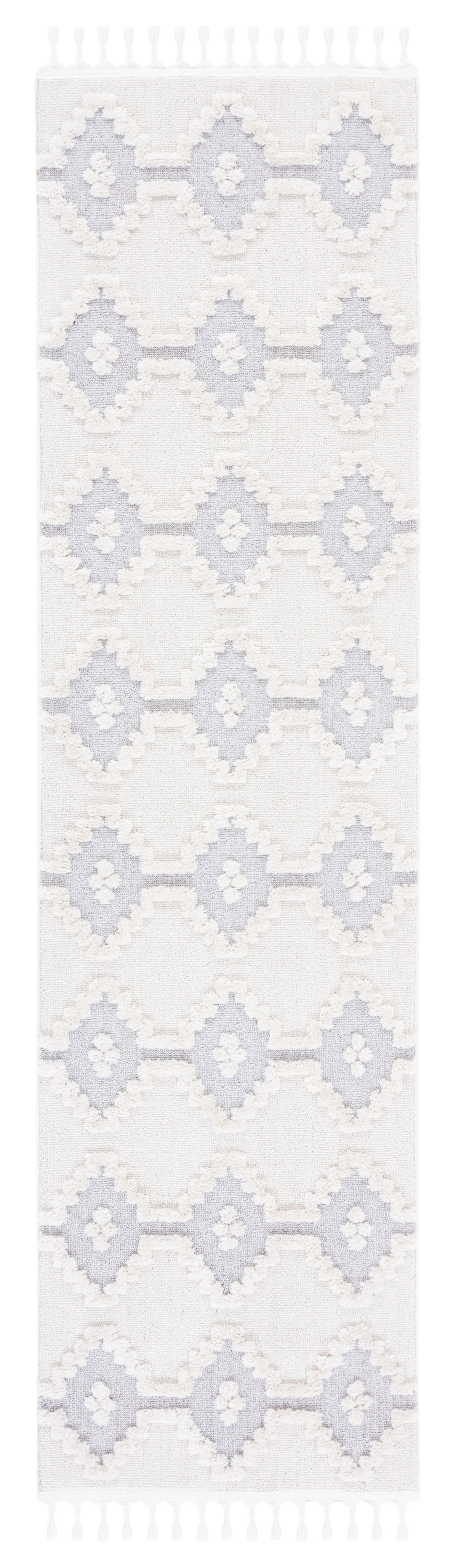Safavieh Marrakesh Mrk532B Ivory/Grey Rug.