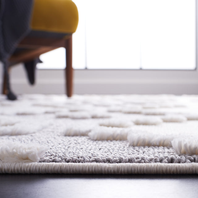 Safavieh Marrakesh Mrk532B Ivory/Grey Rug.