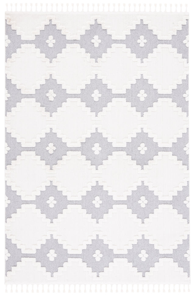 Safavieh Marrakesh Mrk532B Ivory/Grey Rug.