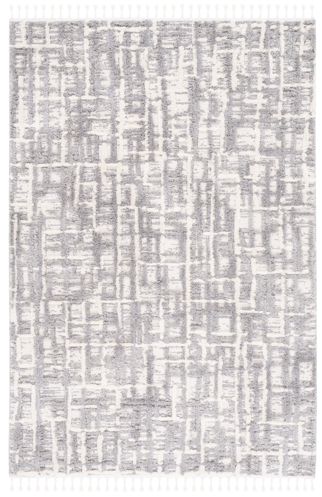 Safavieh Marrakesh Mrk544A Ivory/Dark Grey Rug.
