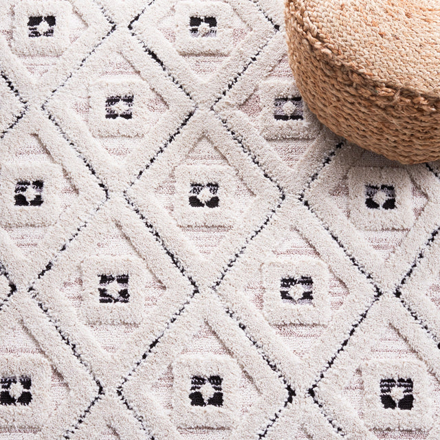 Safavieh Marrakesh Mrk546A Ivory/Grey Rug.