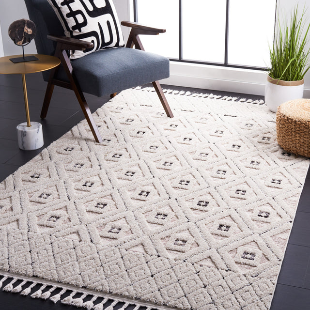 Safavieh Marrakesh Mrk546A Ivory/Grey Rug.