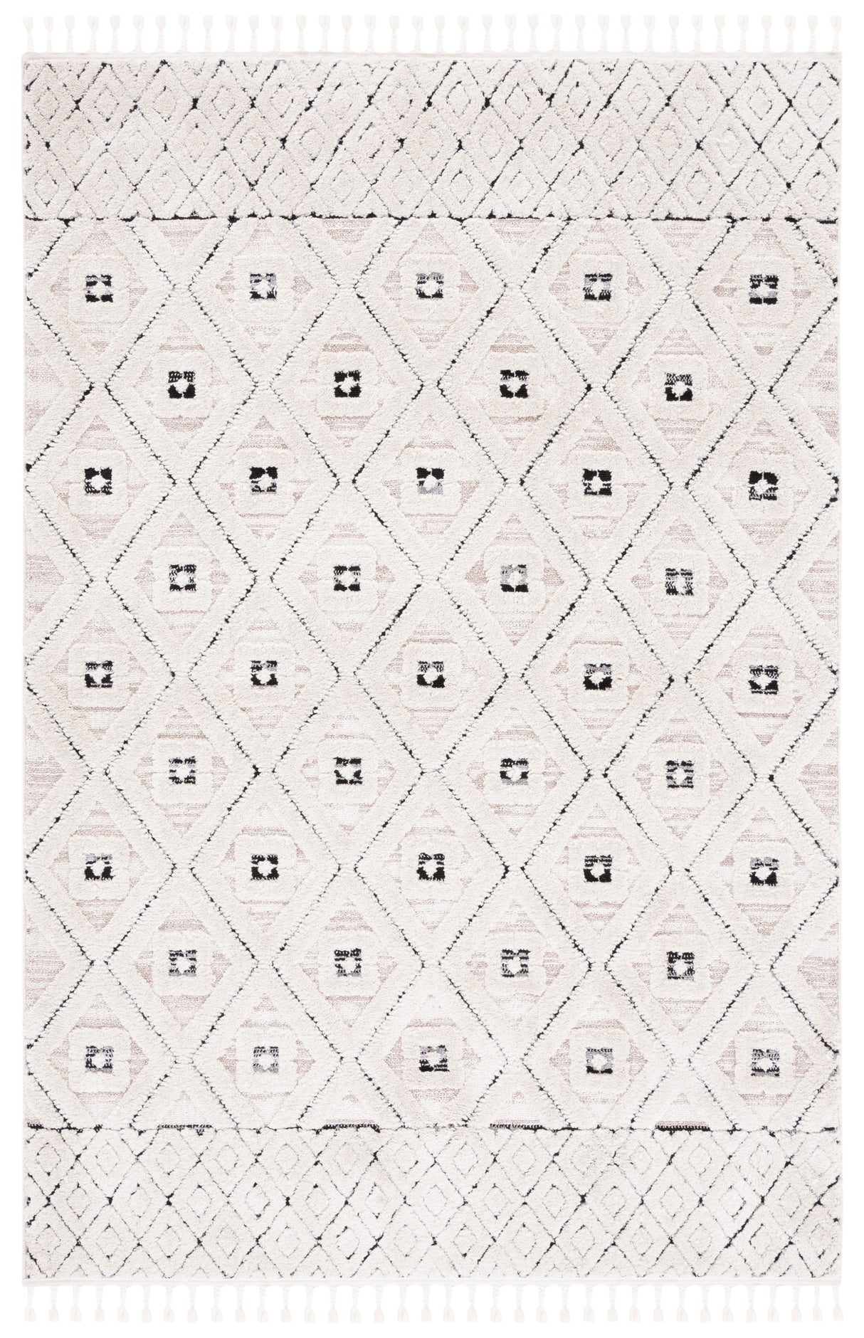 Safavieh Marrakesh Mrk546A Ivory/Grey Rug.