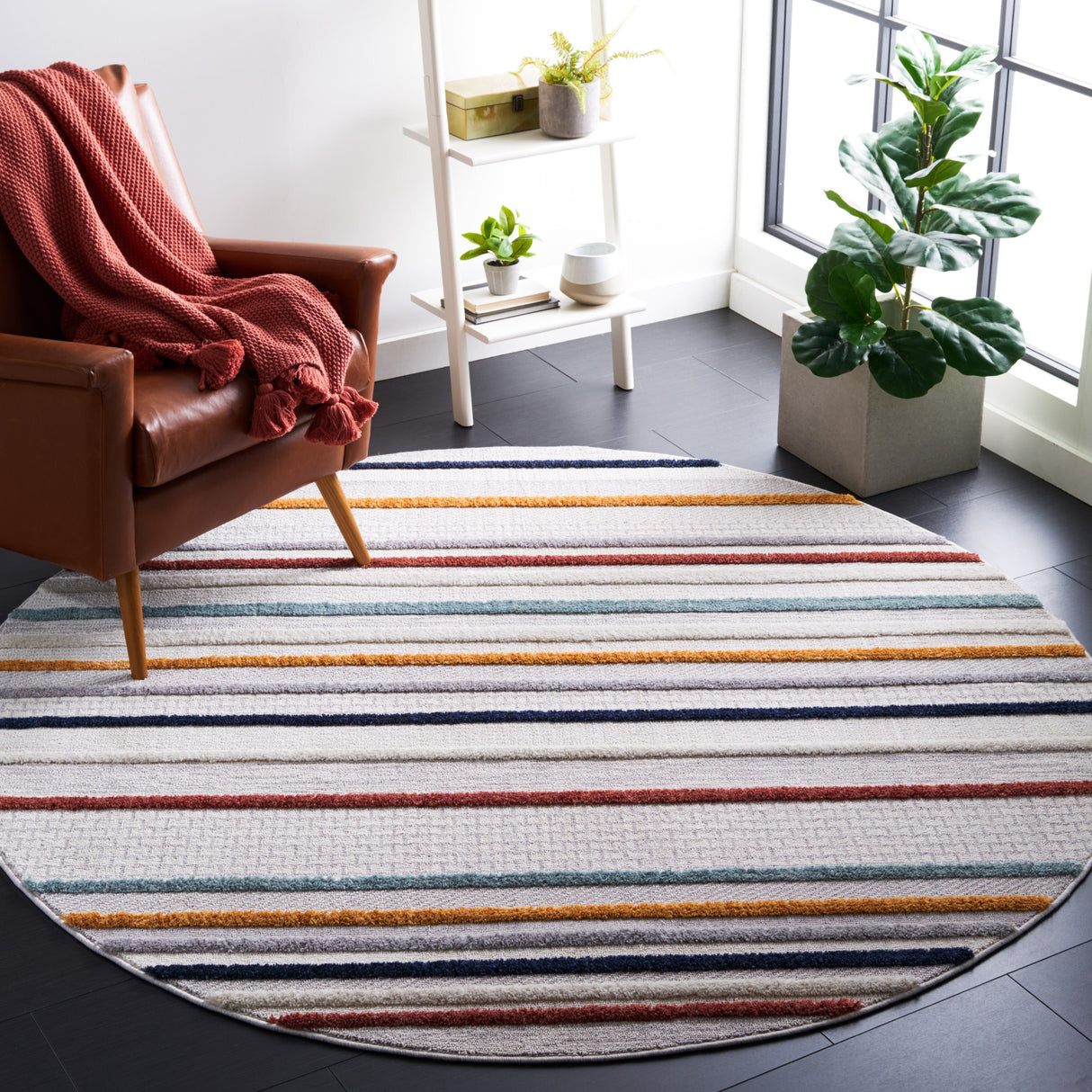 Safavieh Marrakesh Mrk550A Ivory/Multi Rug.