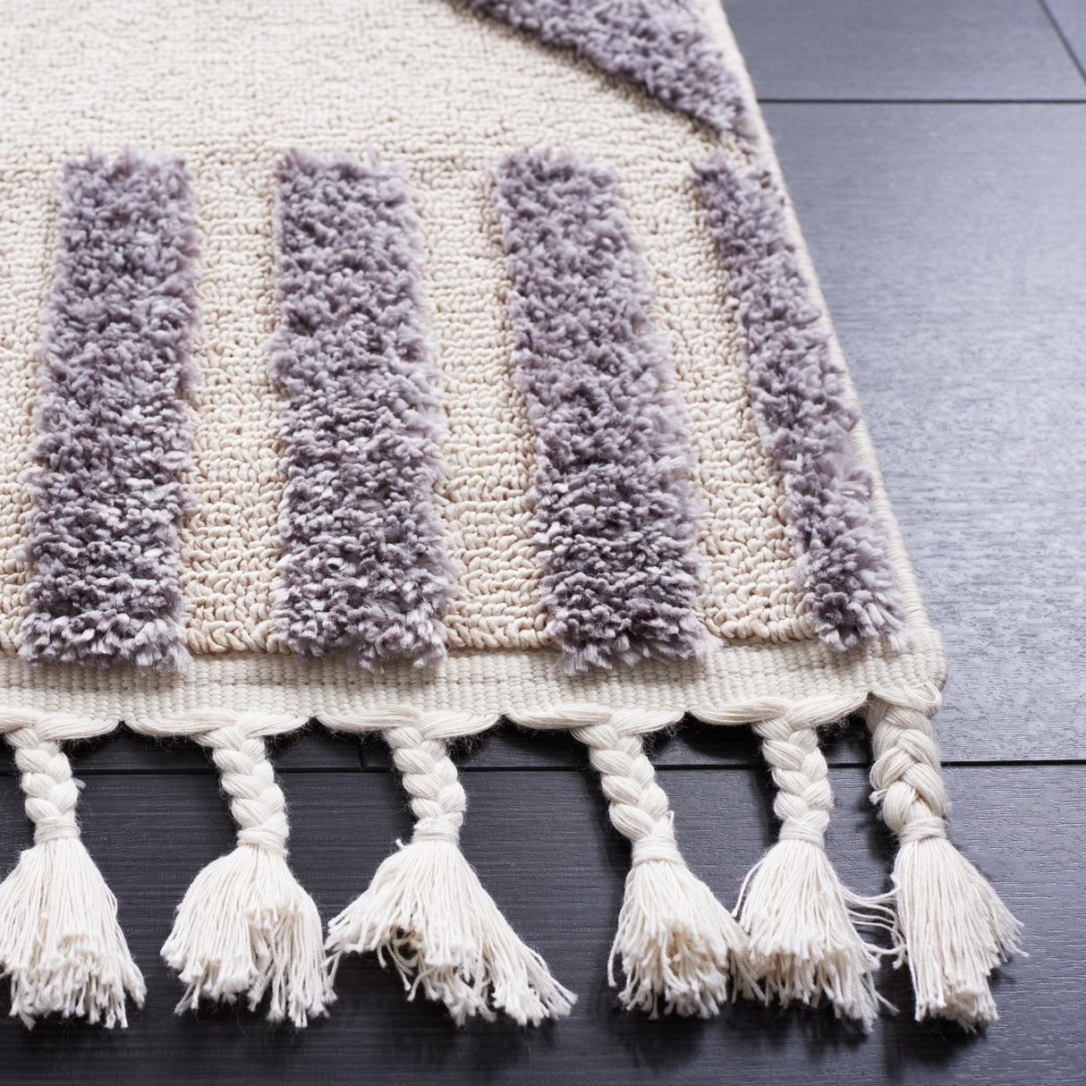 Safavieh Marrakesh Mrk560A Ivory/Grey Rug.