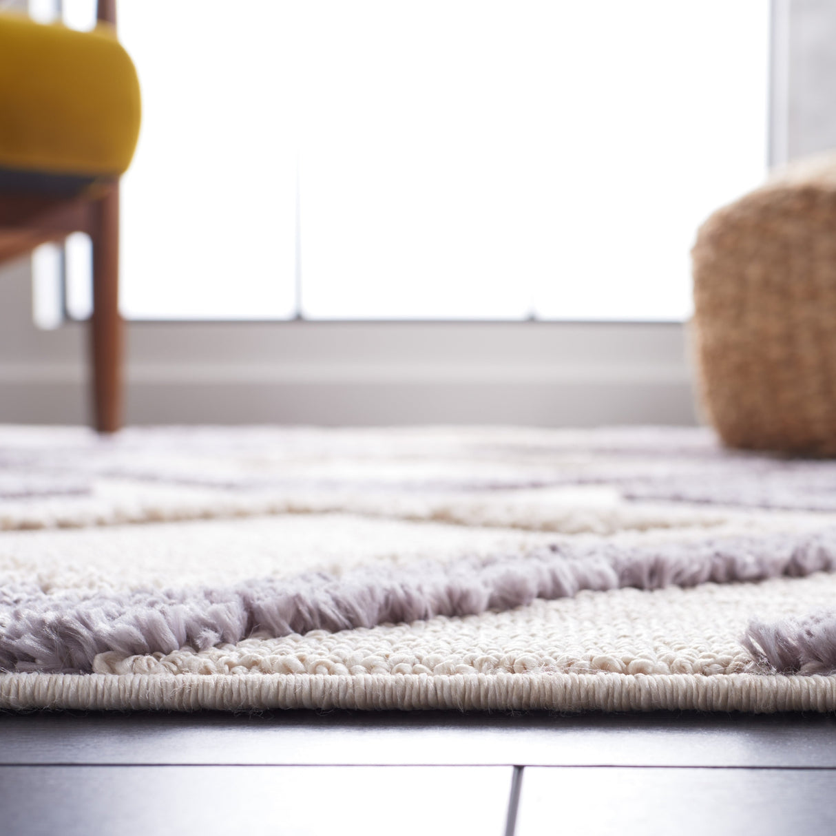 Safavieh Marrakesh Mrk560A Ivory/Grey Rug.